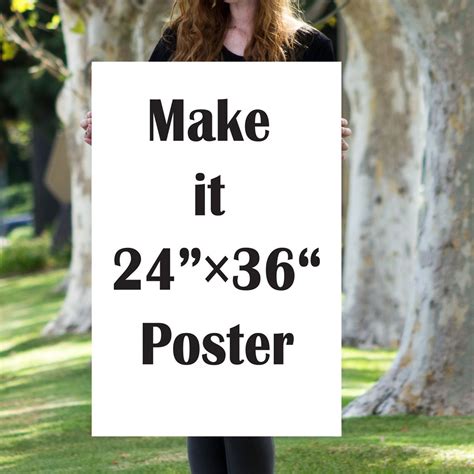 24x36 poster template