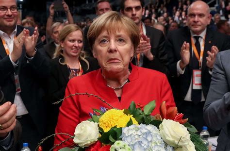 Nur 895 Prozent Für Merkel „ich Freue Mich über Das Ergebnis“