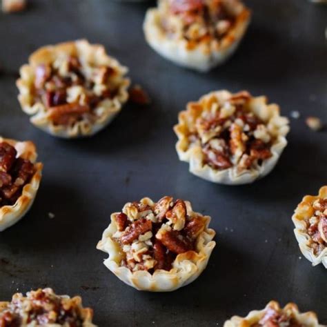 20 Adorable Mini Versions Of Your Favorite Fall Desserts Pecan Tarts