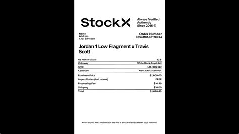 stockx receipt generator 2024 youtube