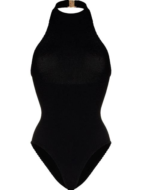 Hunza G Polly One Piece Swimsuit Farfetch