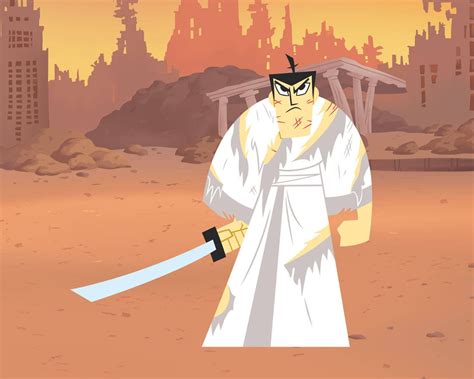 Of The Most Badass Animated Characters Around Samurai Jack Afro