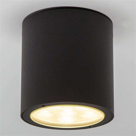 Brands include minka aire, honeywell, fanimation, modern forms, hampton bay, shades of light, and more. Round LED outdoor ceiling spotlight Meret, IP54 | Lights.co.uk