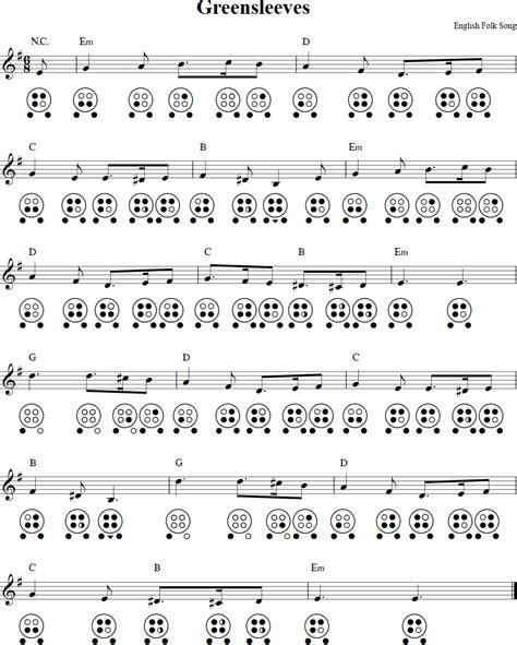 Six Hole Ocarina Sheet Music Epic Sheet Music
