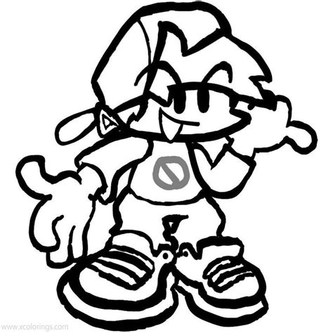 Https://techalive.net/coloring Page/fnf Sonic Coloring Pages