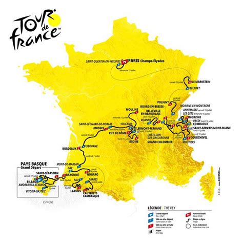 Tour De France 2023 Route Stage By Stage Guide Freewheeling France