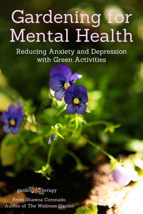 Gardening For Mental Health Reducing Anxiety And