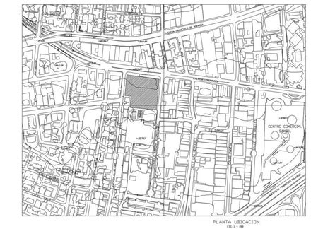 Urban Town Planning Map Drawing In Dwg Autocad Files Urban Town My