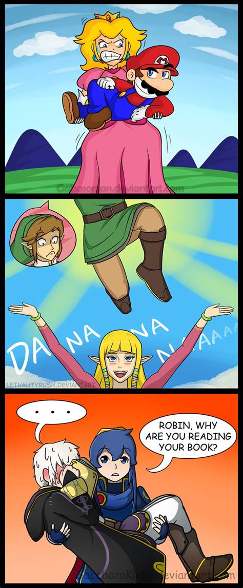 Princesses Do The Carrying By Gabasonian On Deviantart Nintendo Super