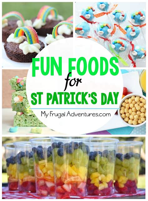 Fun Foods For St Patrick S Day My Frugal Adventures