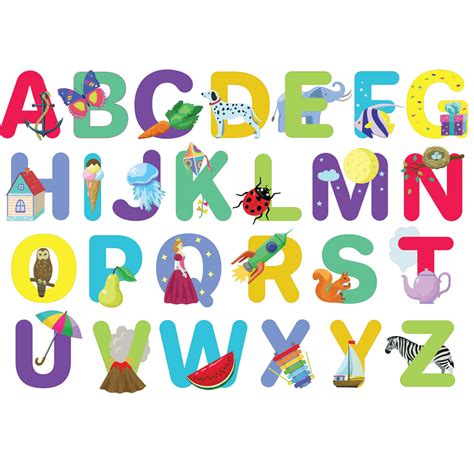 Alphabet Large Letter Wall Stickers My Stuff