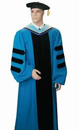 Photos of Doctoral Gown