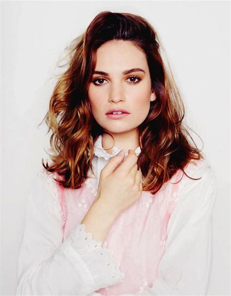 What Is Lily James Face Shape Hdtren