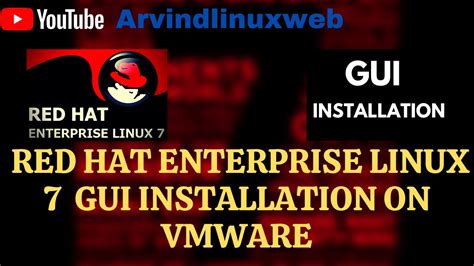 Red Hat Enterprise Linux 7 Gui Installation On Vmware Youtube