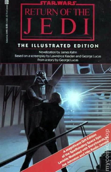 Star Wars Return Of The Jedi The Illustrated Edition Sc 1983 Del Rey