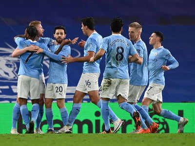 Manchester city win the carabao cup on penalties after chelsea goalkeeper kepa arrizabalaga defies maurizio sarri's attempt to substitute him. Manchester City make title statement as they outclass Chelsea | Football News - Times of India