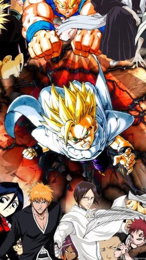 Wallpaper One Piece Vs Naruto