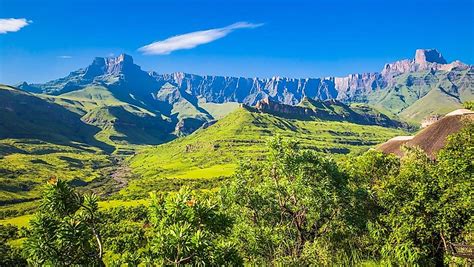 The Great Escarpment Of Southern Africa Worldatlas
