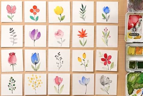 Beginners Watercolor Painting Class Online How To Paint Flowers
