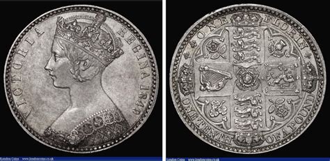 NumisBids London Coins Ltd Auction 175 Lot 2453 Florin 1849 WW