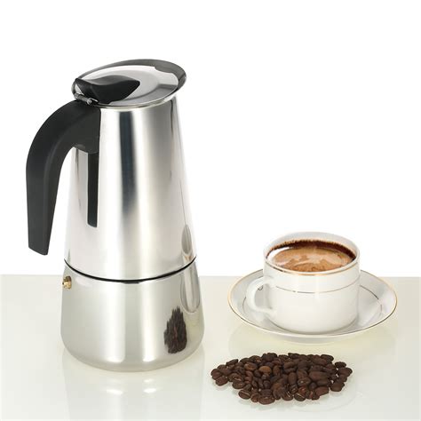 450300200100ml Stainless Steel Espresso Percolator Coffee Maker Moka