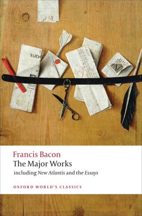 The Major Works Von Francis Bacon Taschenbuch