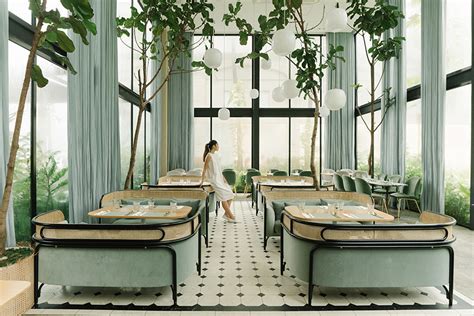 Gamfratesi Designs A Verdant Greenhouse Inspired Restaurant In Manila