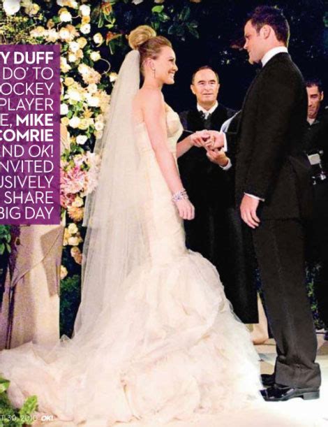 Hairstyles Hilary Duff Wedding Wallpaper With Her Husband
