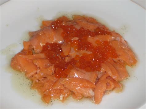 He said that way the fish comes out juicy and tender. cooking: Low-temperature baked salmon with vanilla oil and ...