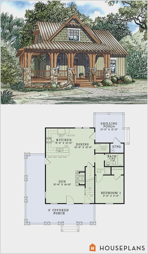 3 bedroom floor plan with barn doors. 3 Bedroom Small House Plans Cottage Craftsman | Craftsman ...