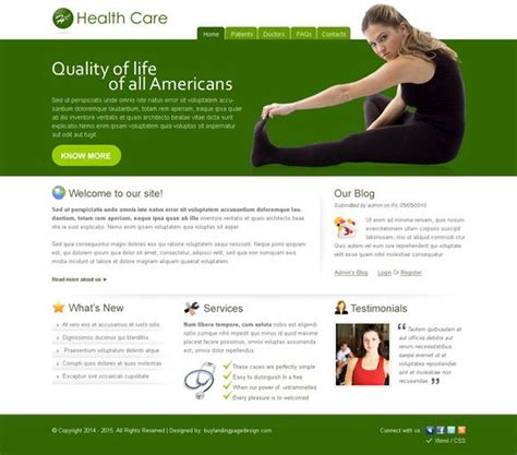 health care america informative and professional website ...