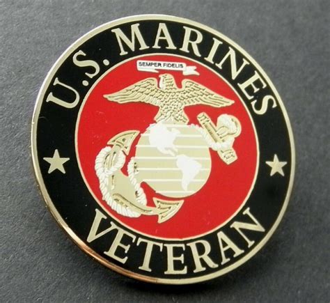 Us Marine Corps Veteran Usmc Marines Lapel Pin Badge Inches