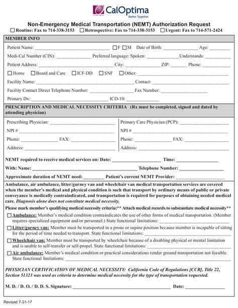 Fill Free Fillable Caloptima Pdf Forms