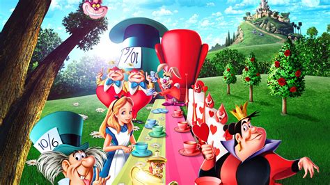 Мультфильм, мюзикл, фэнтези, приключения, семейный режиссер: Alice in Wonderland (1951) HD Wallpaper | Background Image ...