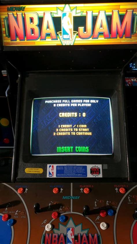 Nba Jam Midway Basketball Arcade Game 4