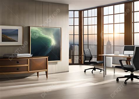 Executive Office Room Background Office Business Room Background