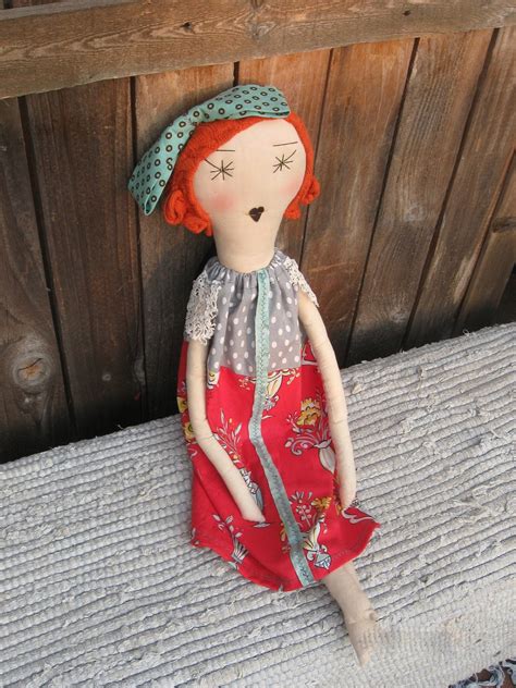 Flora Handmade Rag Doll Soft Cloth Doll 22 Inches