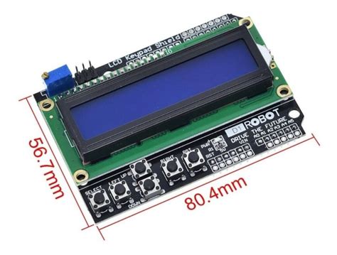 Lcd Keypad Shield For Arduino Sku Dfr0009 - LCD Keypad Shield Para Arduino – Servotronik