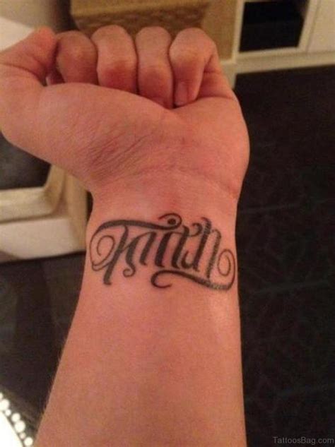 68 Latest Faith Tattoos For Wrist Tattoo Designs