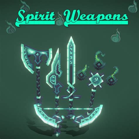 Spirit Weapons Elitecreatures 3d Model Shop
