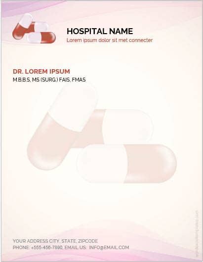 0%0% found this document useful, mark this document as useful. Doctor Letterhead Templates for MS Word | Word & Excel ...