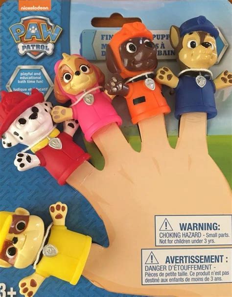Nickelodeon Paw Patrol Finger Puppets 1953139291
