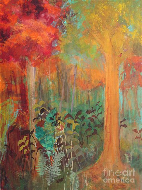 Enchantment In Autumn Painting By Robin Pedrero Fine Art America