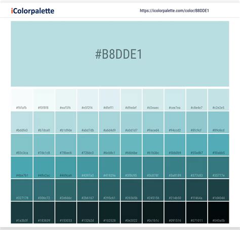 Pantone 628 C Color Hex Color Code B8dde1 Information Hsl Rgb