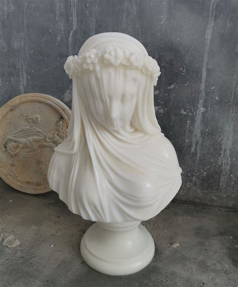 High Quality White Marble Bust Statue Stockheight 60cm Steel Sculpture
