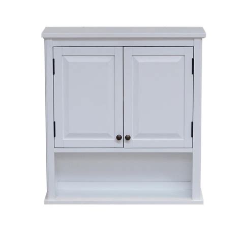 Dorset 27w X 29h Wall Mounted Bath Storage Cabinet With Two Doors And