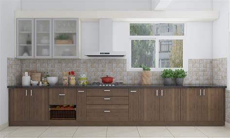Kitchen Interior Design India Middle Class Btslineartdrawingblack