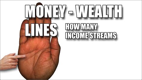 Even though it's not the major line like the heart line, head line, fate line, and life line, it has a strong interaction with them. MONEY - WEALTH LINE: Male Palm Reading Palmistry #117 - YouTube