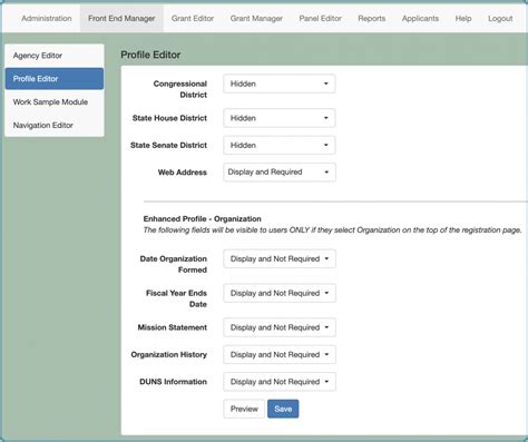 Profile Editor Customize Your Applicants Profile Registration Form