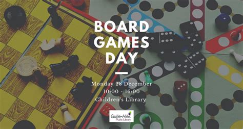 Board Games Day Guernsey With Kids